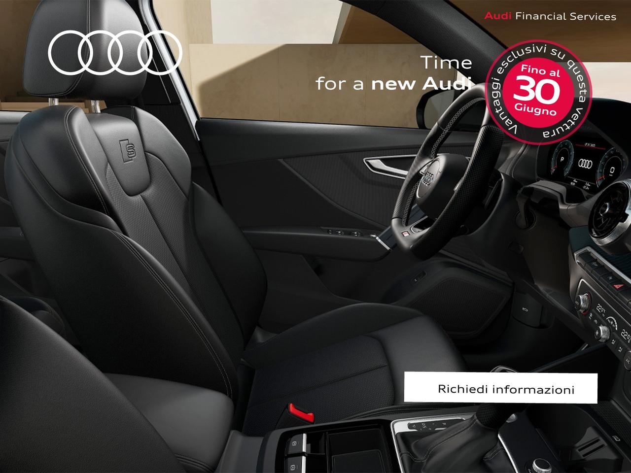 Audi Q2 40 2.0 tfsi identity black quattro s-tronic