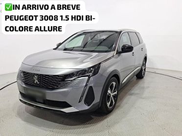 PEUGEOT 3008 1.5 HDI 130 CV. BI-COLORE ALURE FULL