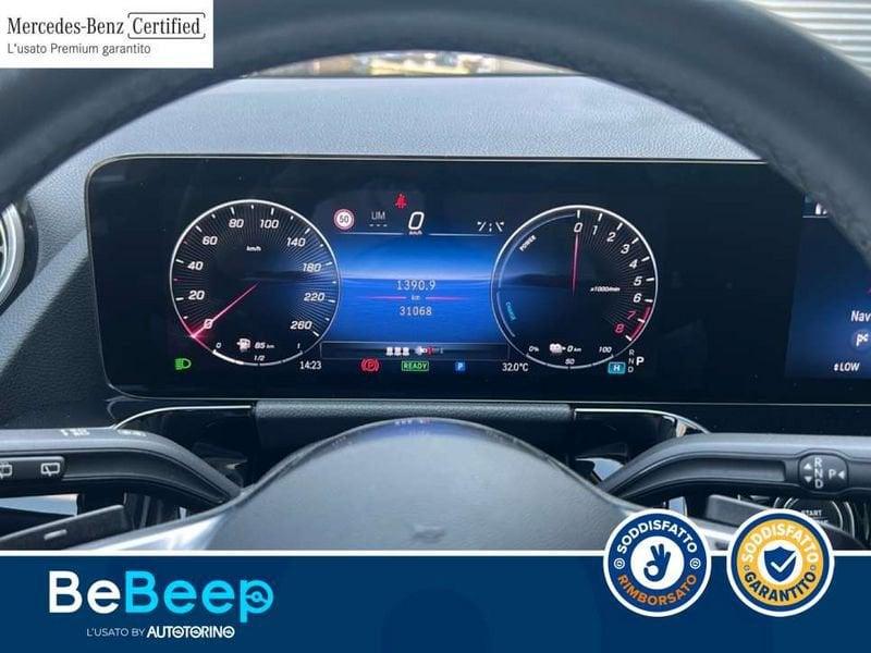 Mercedes-Benz GLA 250 E PHEV PROGRESSIVE ADVANCED PLUS AUTO