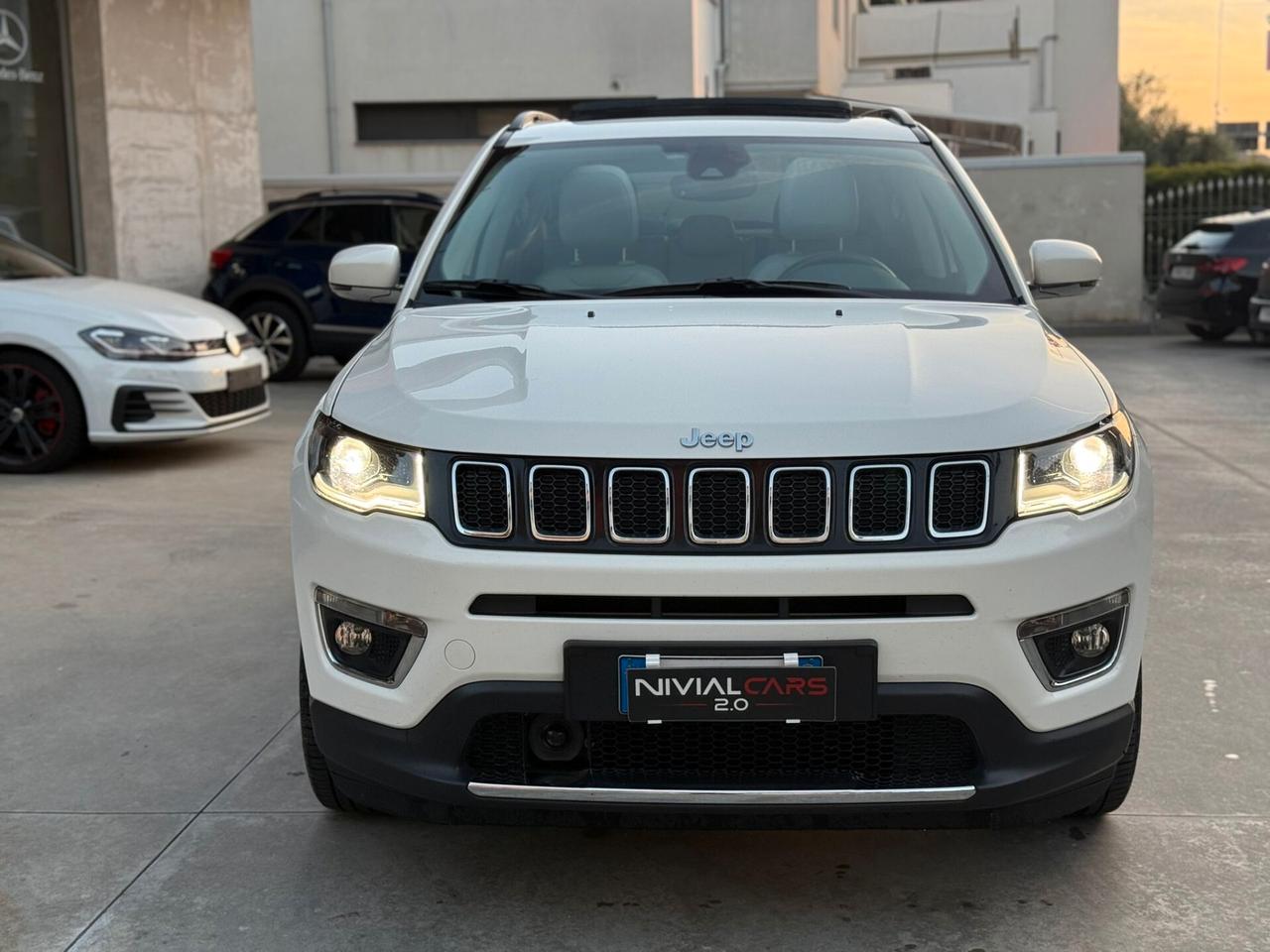 JEEP COMPASS 1.4 MULTIAIR 140 CV 2WD LIMITED/TETTO PANORAMICO/PELLE BIANCA