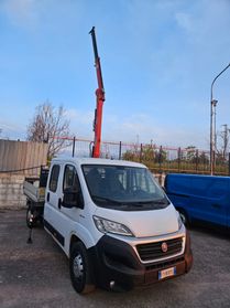 FIAT DUCATO MAXI 35 LH1 2.3MJT 130CV DOPPIA CABINA GRU FASSI