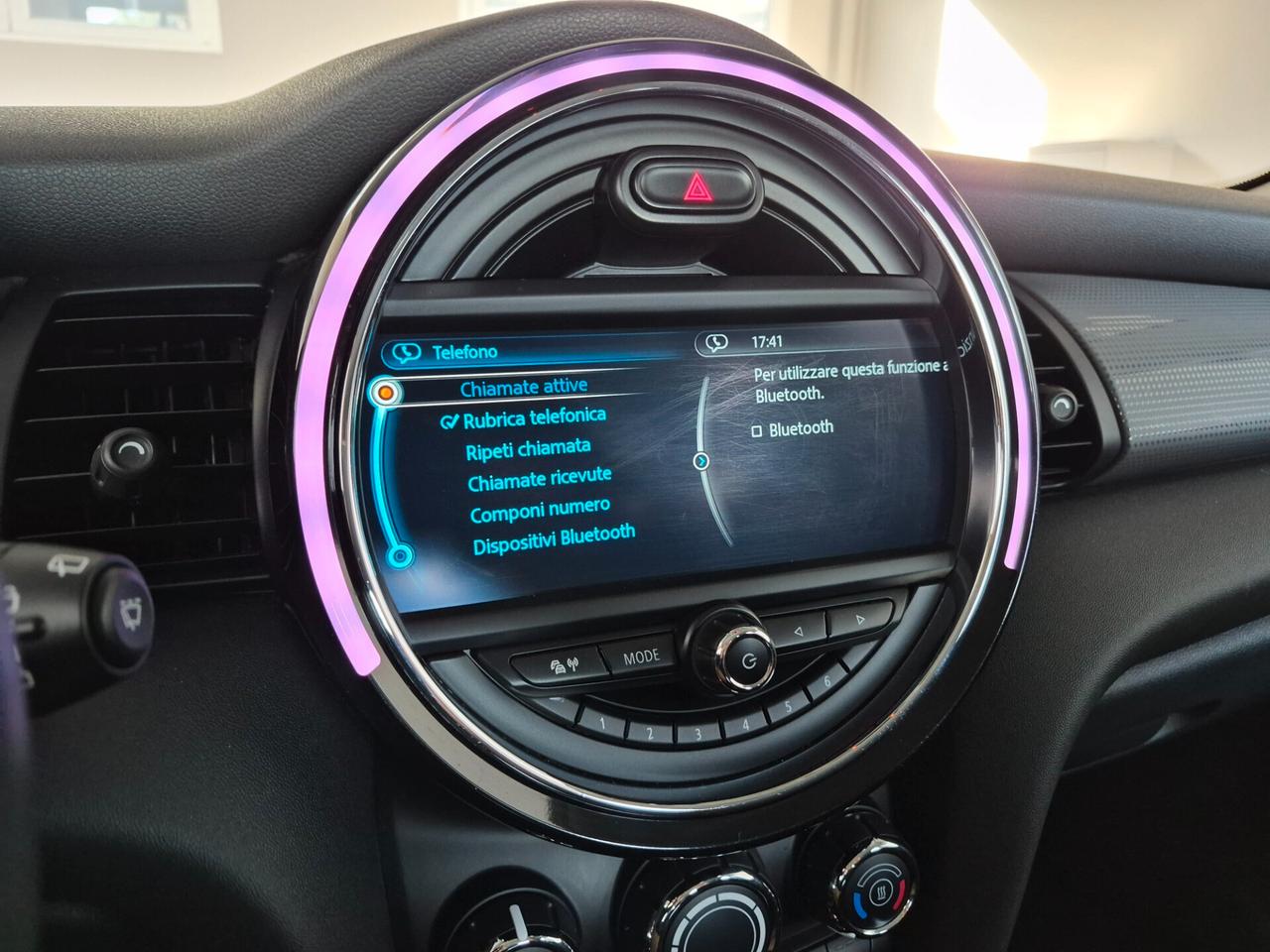 MINI One 1.2 FIRST 75CV 5 PORTE C.17 JCW LED NAVI BLUETOOTH CLIMA V.PRIVACY