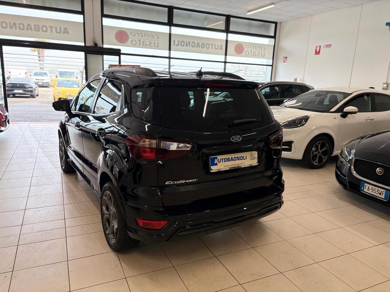 Ford EcoSport ST LINE Black Edition 1.0 EcoBoost 100 CV UNICO PR.