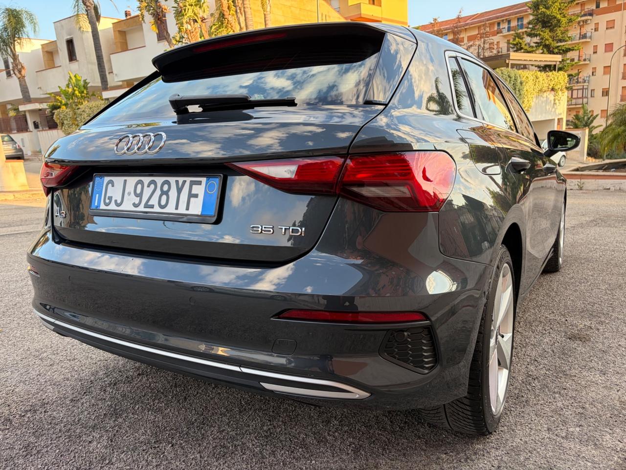Audi A3 SPB 35 TDI S tronic Advanced unico proprietario