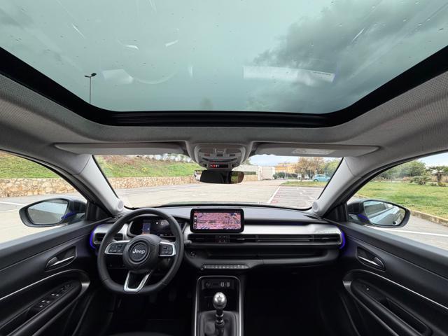 JEEP Avenger 100CV SUMMIT+TETTO APRIBILE+18'+RCAM+LED+PELLE