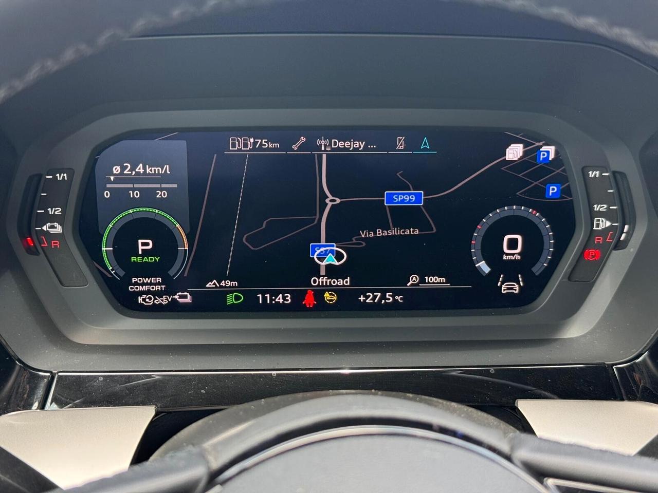 Audi A3 SPB 40 TFSI e 204 cv Hybrid - Plug-in S tronic