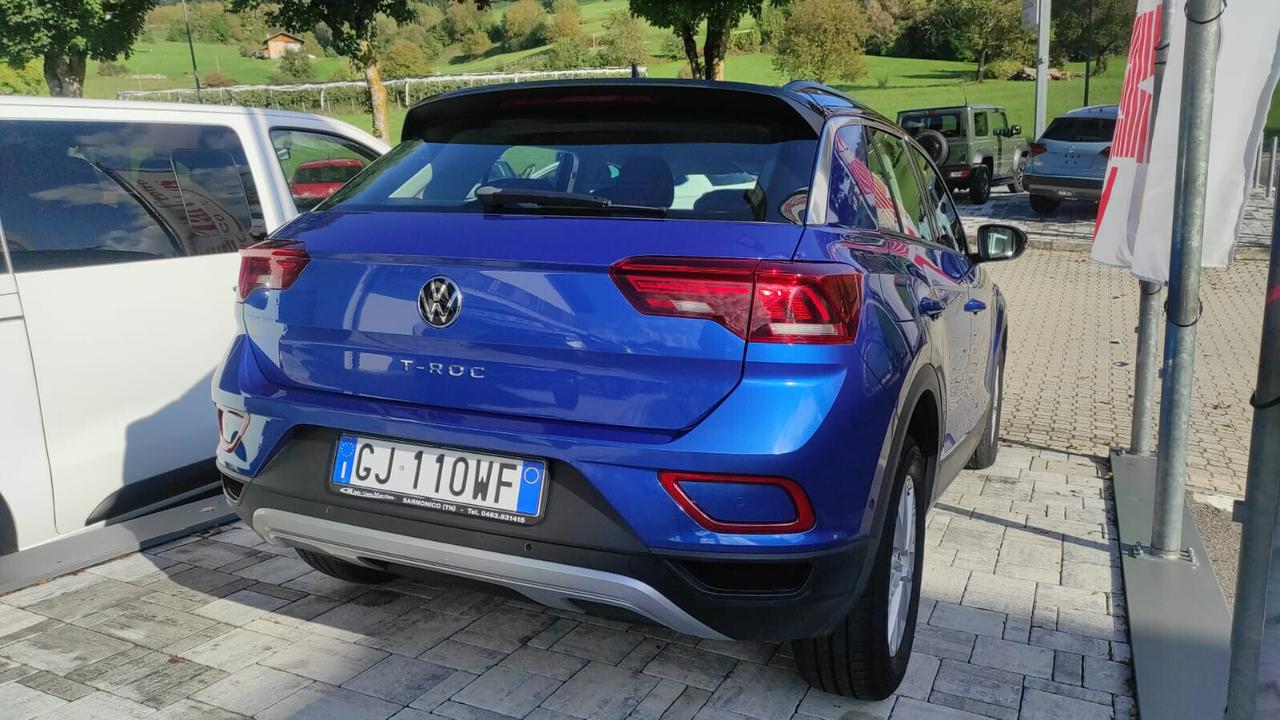 VOLKSWAGEN T-ROC 1.0 BENZINA 110CV LIFE MANUALE