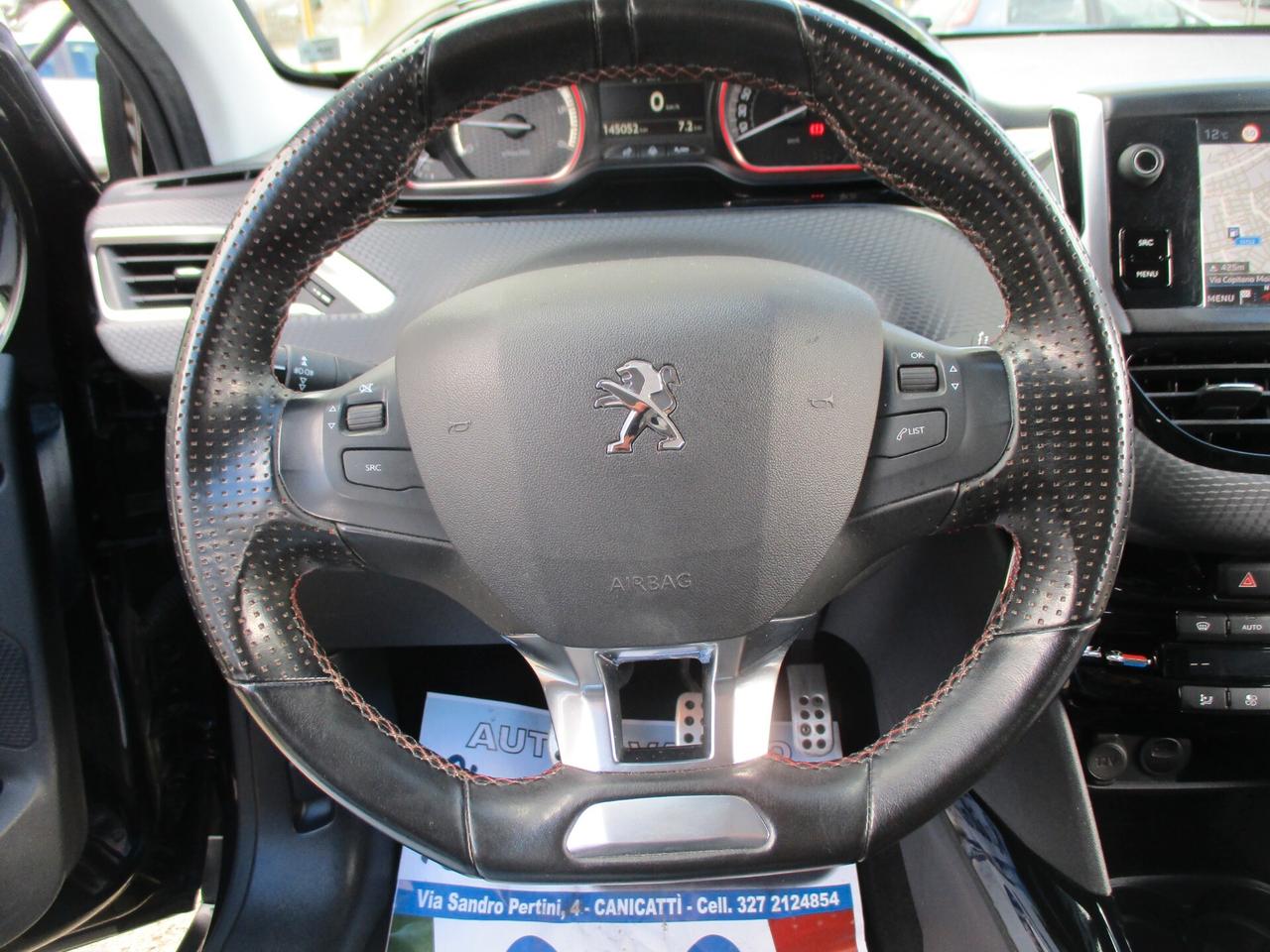 Peugeot 2008 BlueHDi 100 CV Black Matt GT-LINE 2019