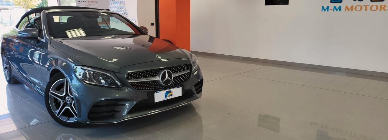 BELLISSIMA-IMPECCABILE-COME NUOVA-Mercedes-benz C 220 d Auto Cabrio Premium Plus.
