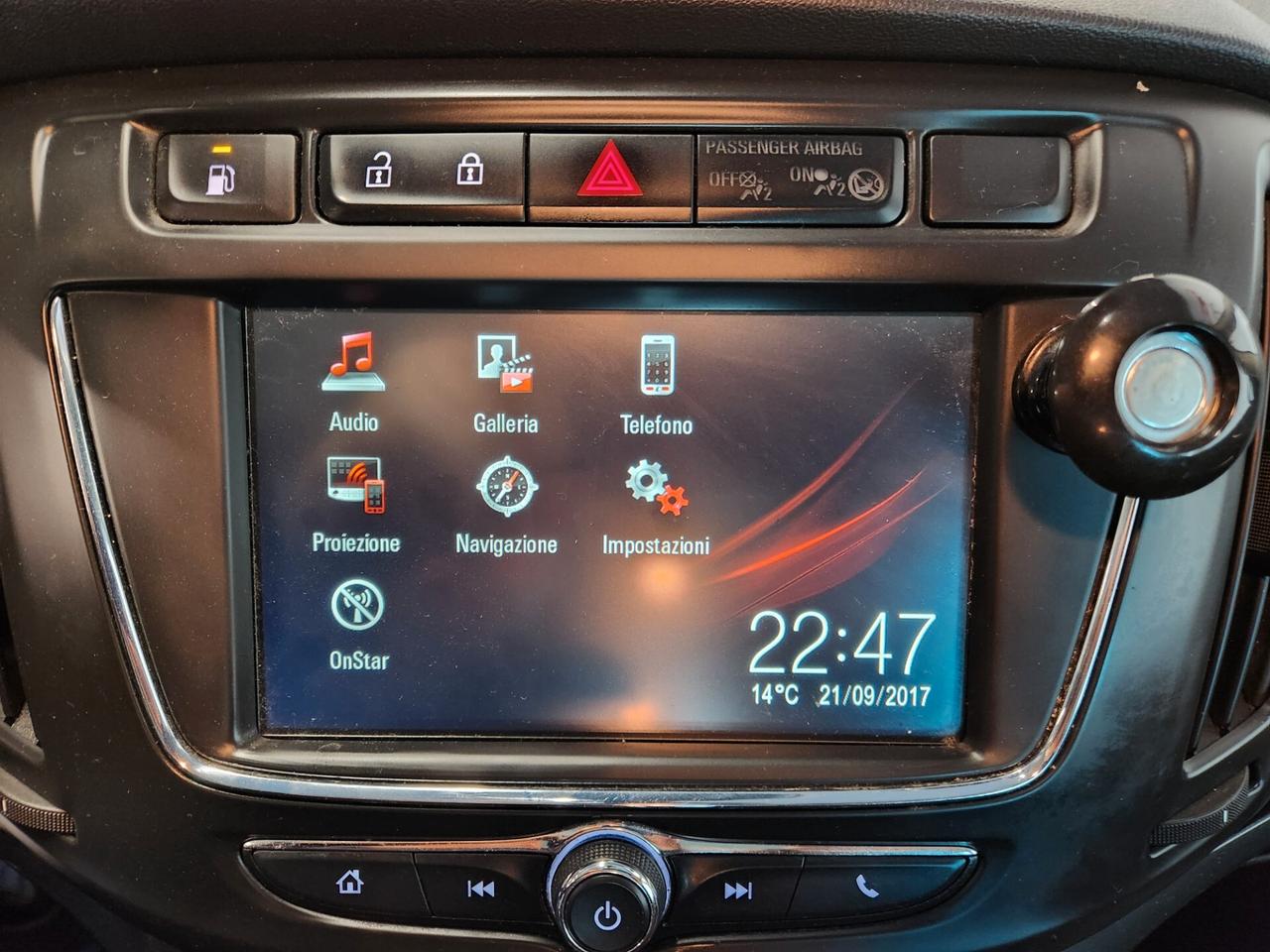 Opel Zafira 1.6 t Advance ecoM 150cv 7 posti metano