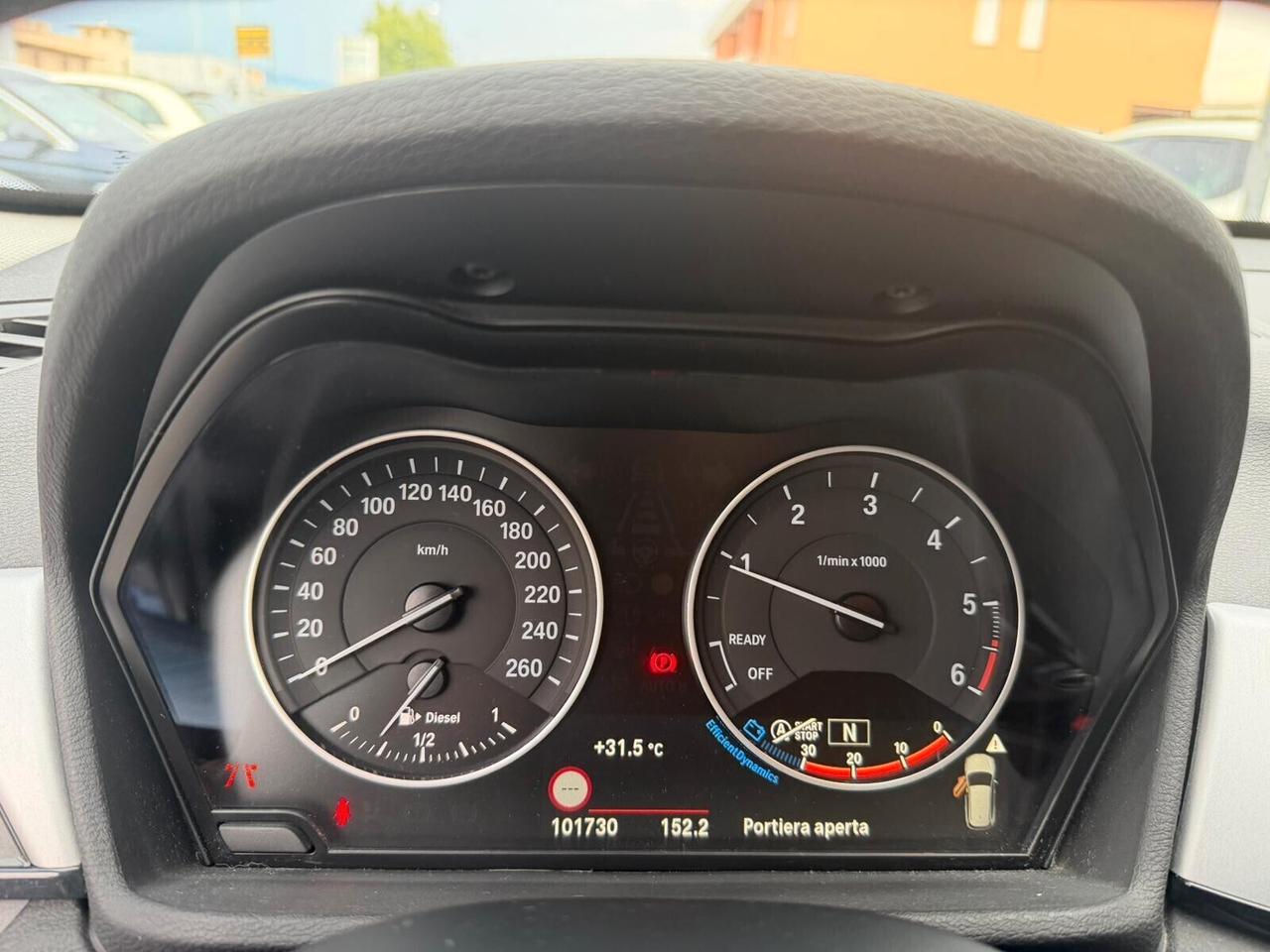 BMW X1 sdrive16d EURO 6 KM CERTIFICATI