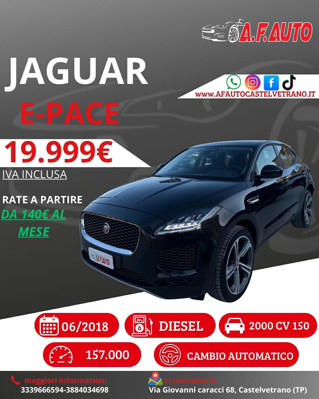 Jaguar E-Pace 2.0D 150 CV