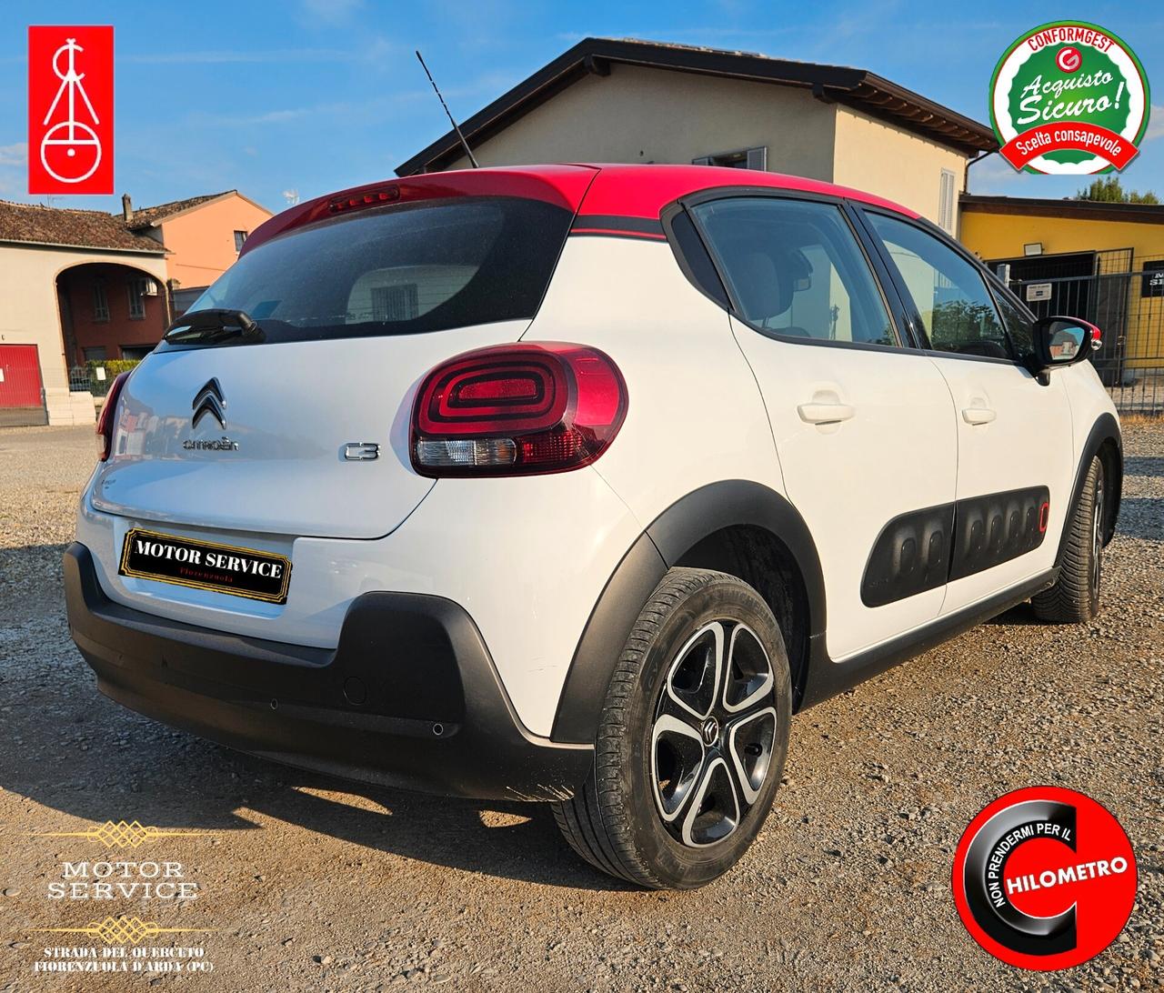 Citroen C3 1.2 benzina 82 Shine da 79€ mese