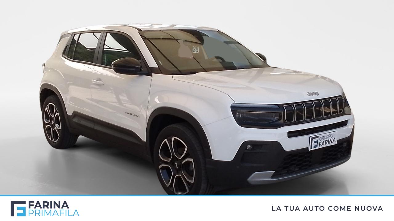 JEEP Avenger - Avenger 1.2 turbo Summit fwd 100cv