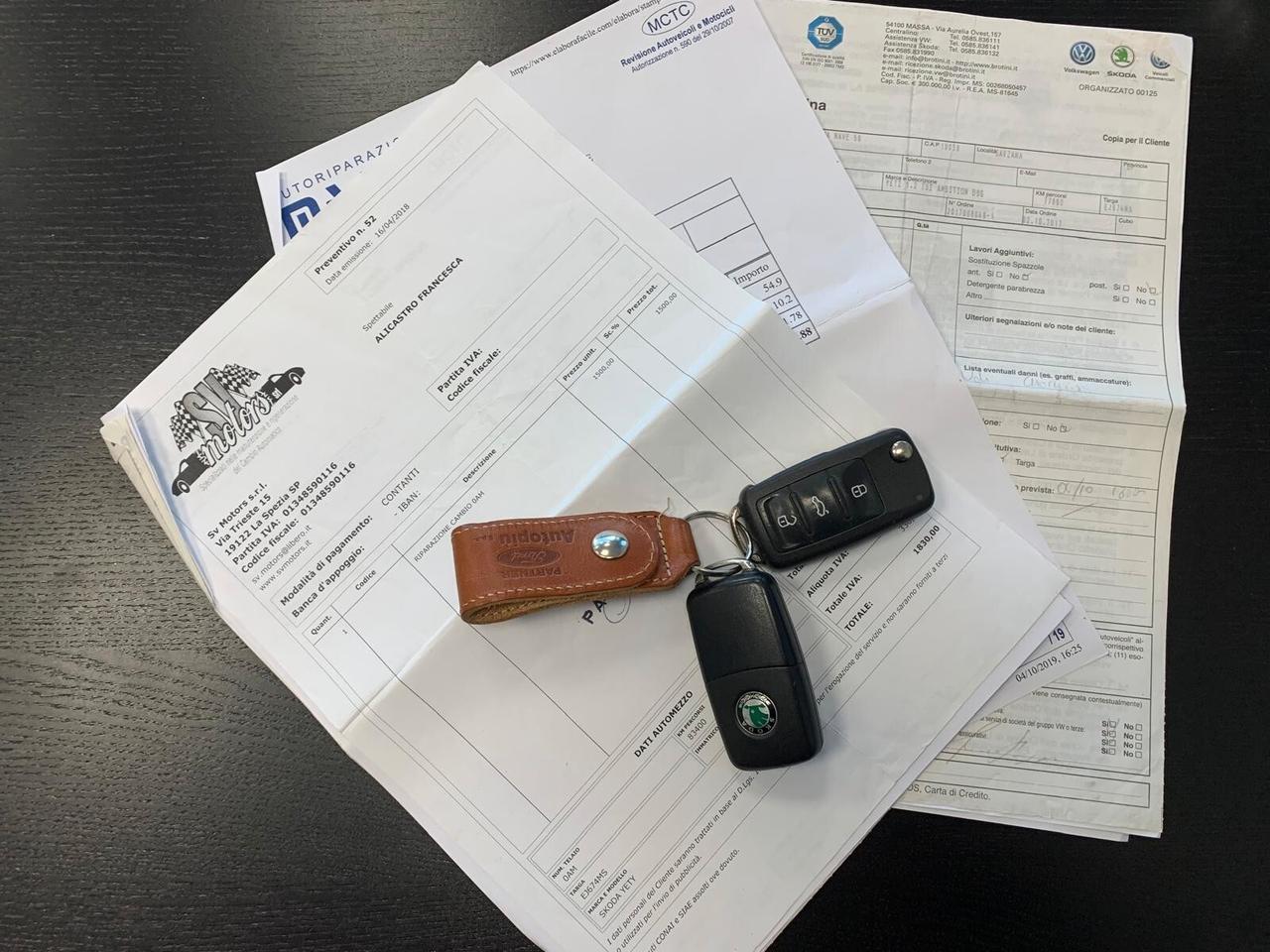 Skoda Yeti 1.2 TSI benz. Automat. Neopat.