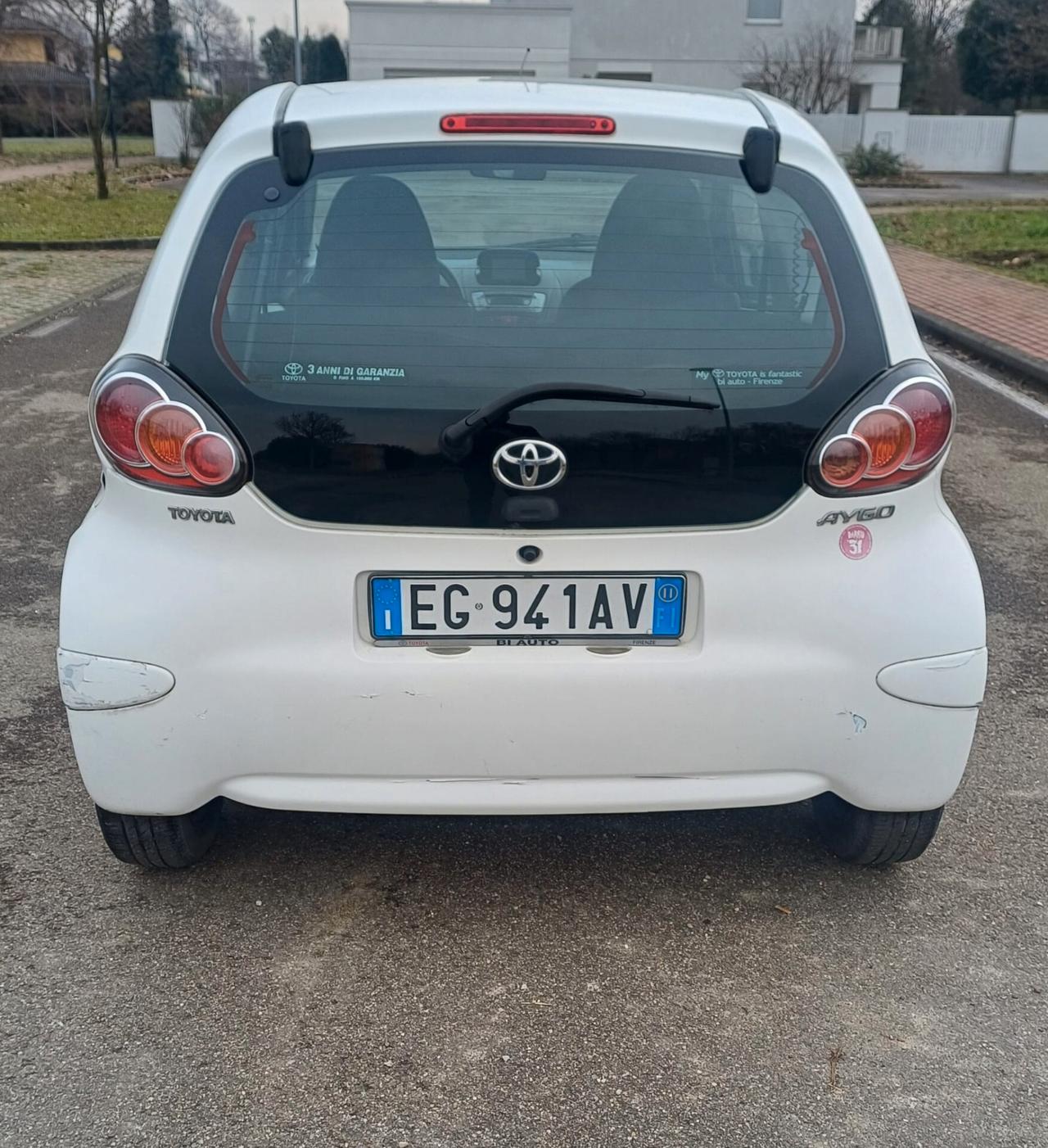 Toyota Aygo 1.0 12V VVT-i 3 porte Now Connect