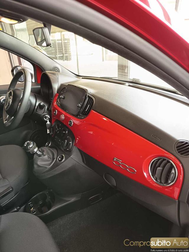 FIAT 500 1.0 Hybrid Red