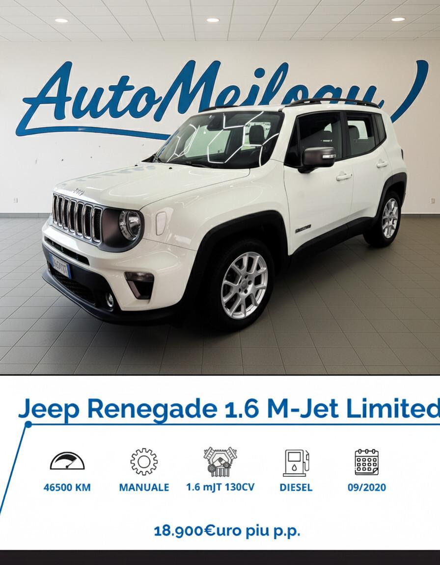 Jeep Renegade 1.6 Mjt 130 CV Limited