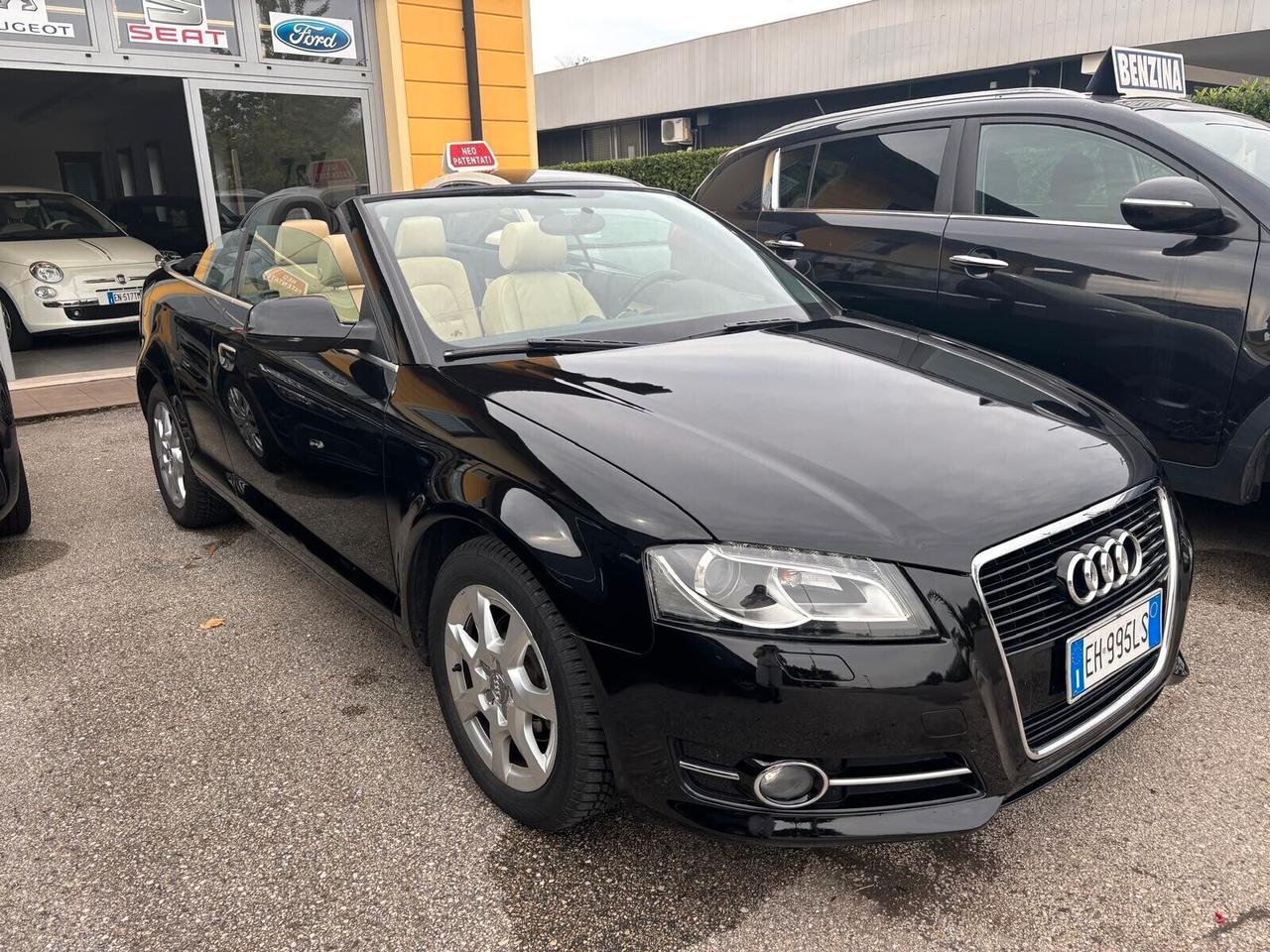 Audi A3 CABRIO ANNO 2011 1.6 105 CV OK NEOPATENTATI