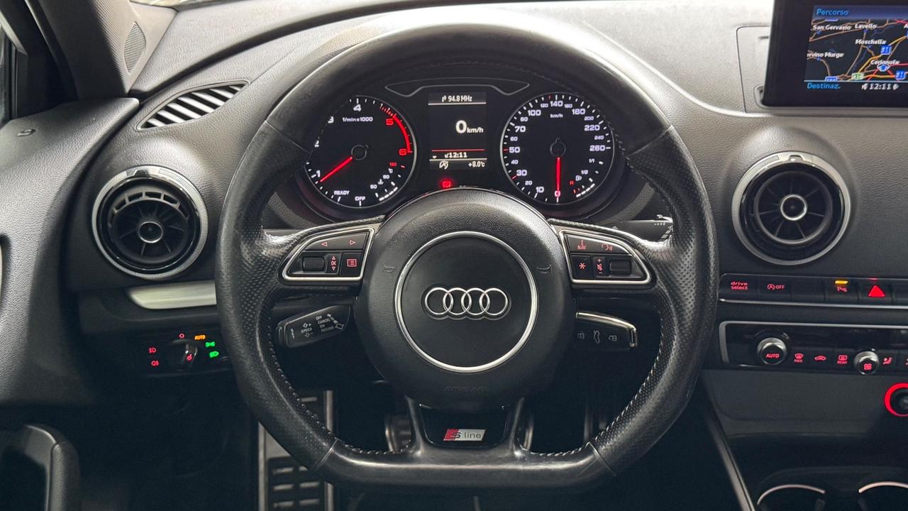 Audi A3 SPB 2.0 TDI 184 CV S-Line-2016