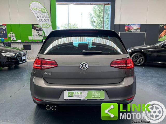 VOLKSWAGEN Golf GTD 2.0 TDI 184 CV, TETTO, KM CERTIFICATI, PELLE