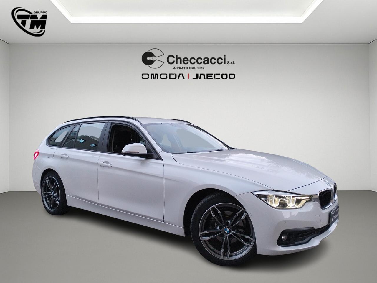 BMW 318 d Serie 3 F31 2018 Touring auto GANCIO TRAINO