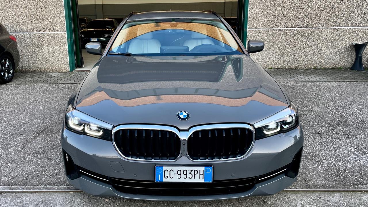 Bmw 520 520d 48V Touring Luxury sport pelle