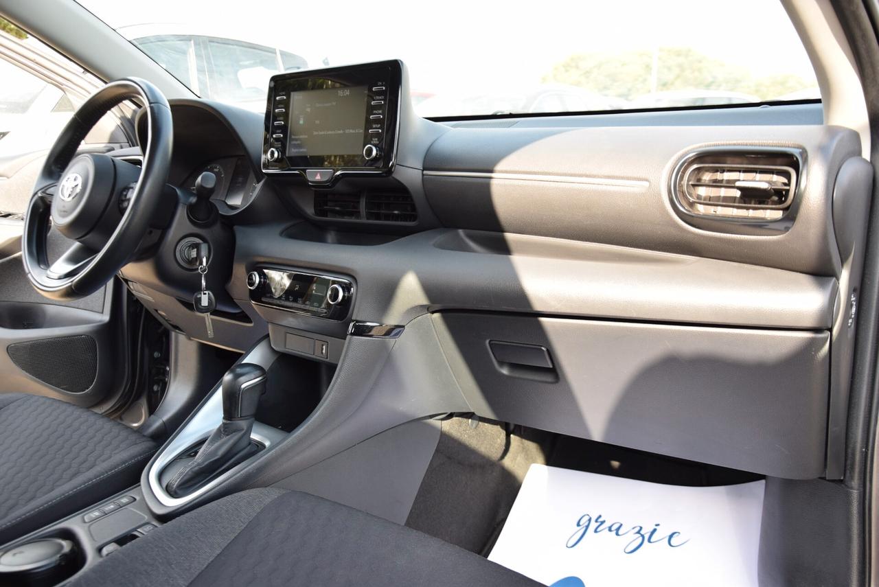 Toyota Yaris HYBRID 1.5 AUTOMATICA ADAS CRUISE TOUCH CAM OK NEOPATENTATI