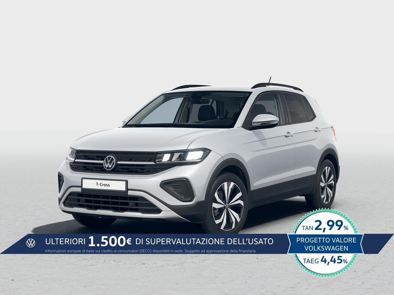 Volkswagen T-Cross 1.0 tsi edition plus 95cv