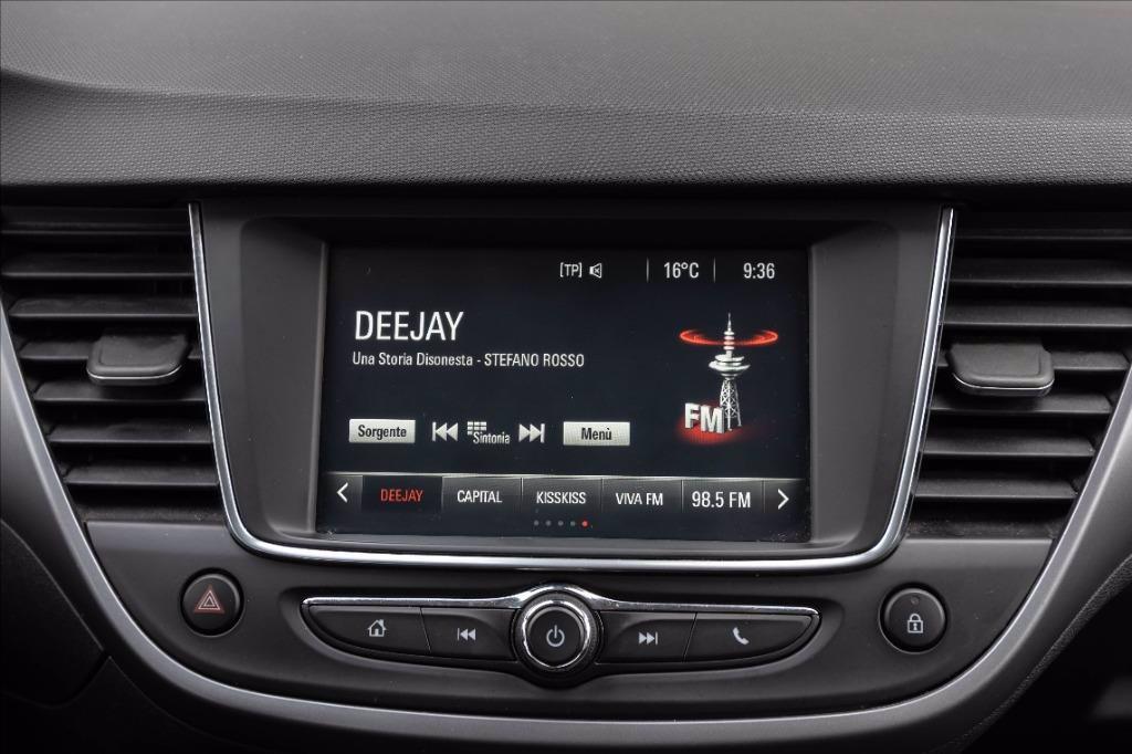 OPEL Crossland X 1.2 83cv my18.5 del 2020