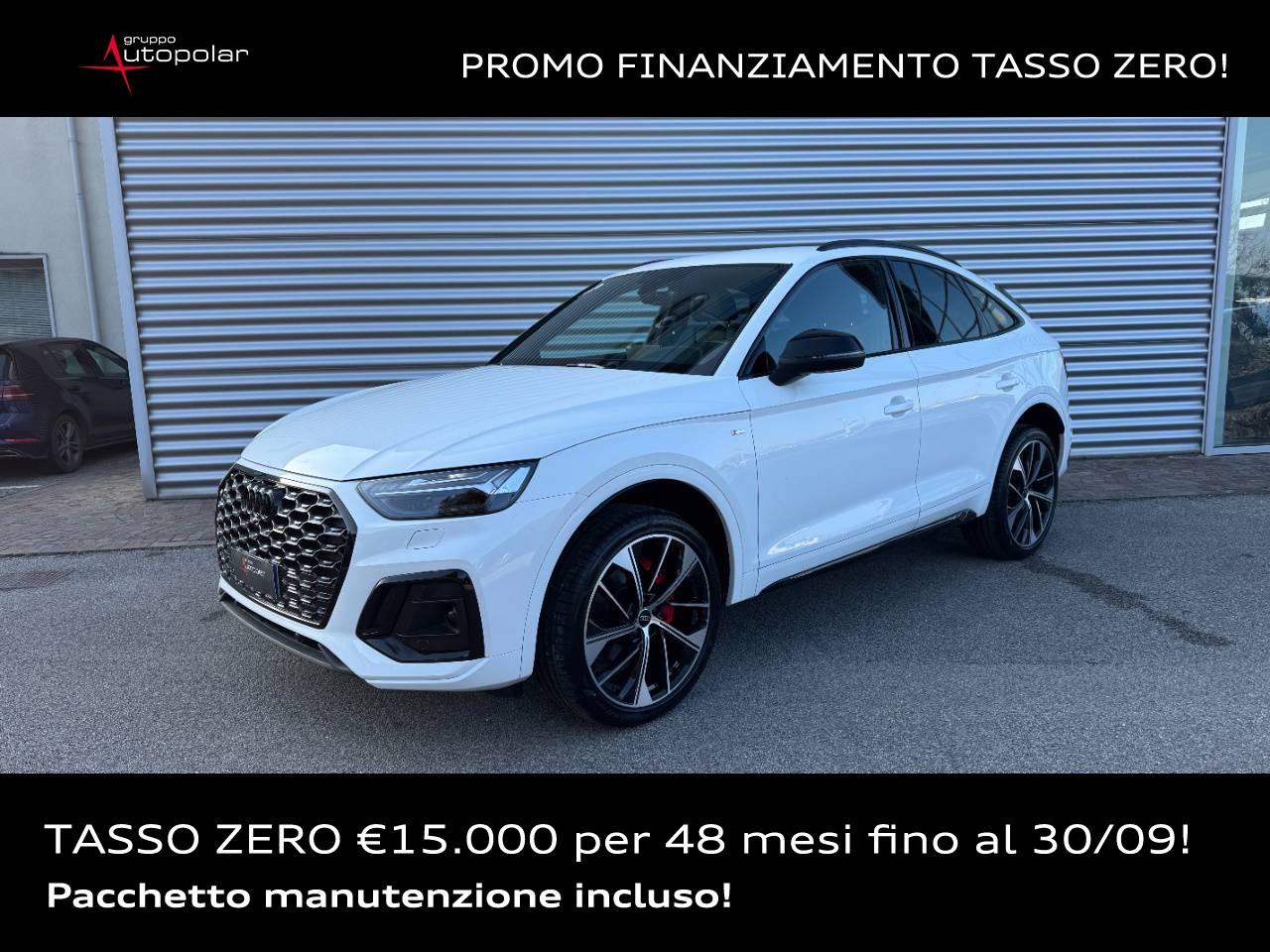 AUDI Q5 SPORTBACK 40 TDI MHEV QUATTRO S TRONIC IDENTITY BLACK