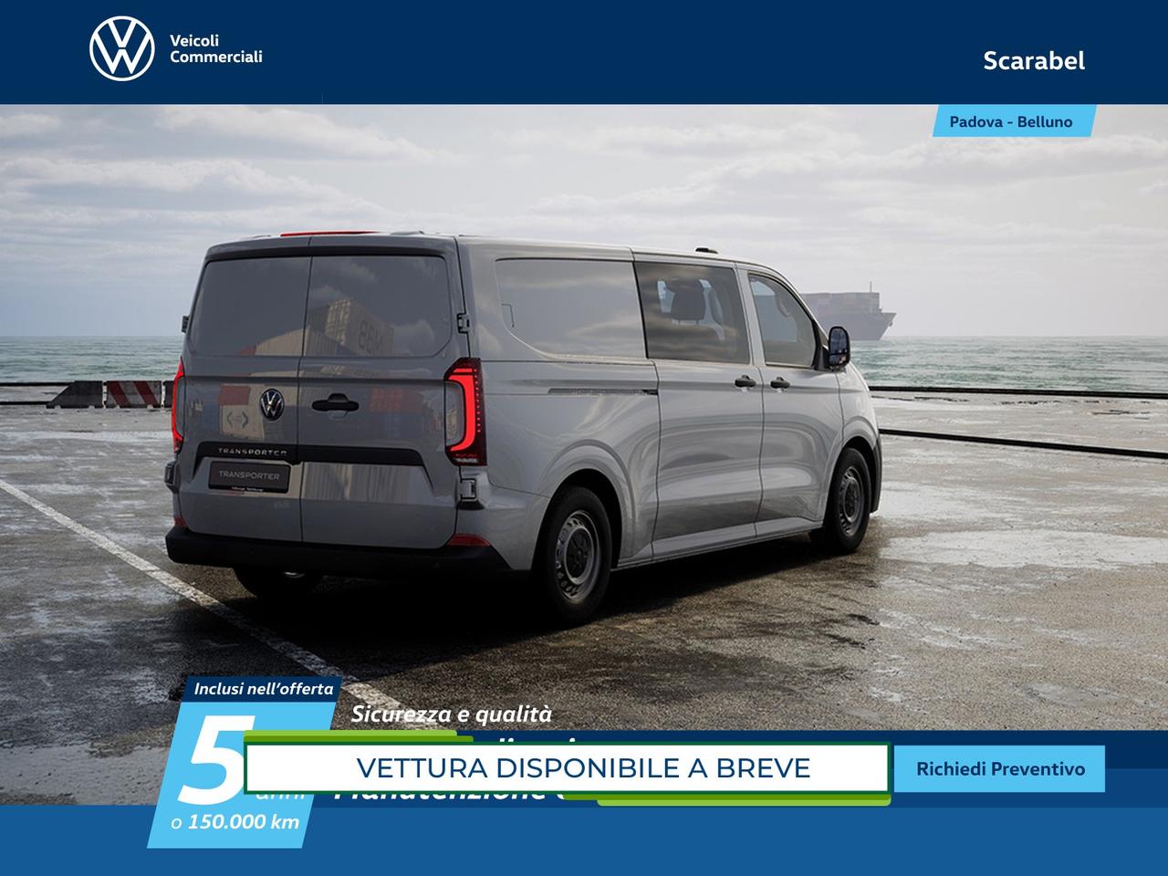 Volkswagen T7 Transporter t7 32 kombi n1 2.0 tdi 150cv l2 auto