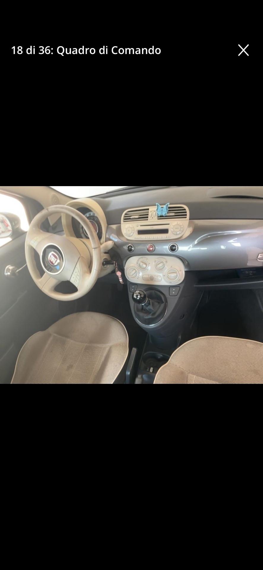 Fiat 500 1.2 Lounge da vetrina 2014