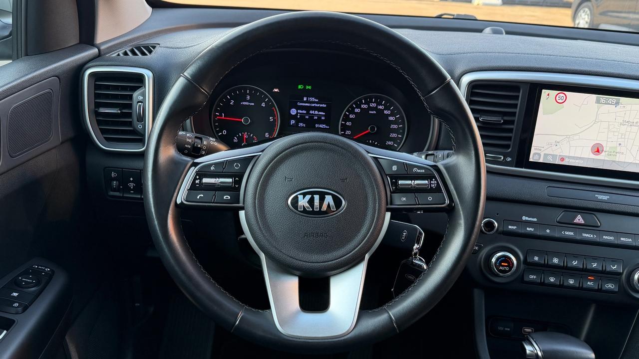 KIA SPORTAGE 1.6 BUSINESS CLASS CRDI DCT7 MH 2WD 136CV - FULL LED, CARPLAY, NEOPATENTATI