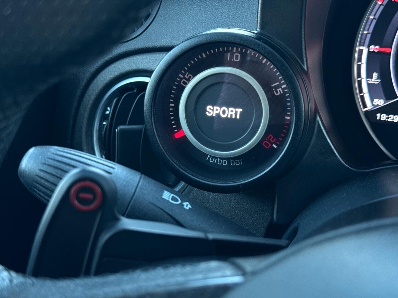 Abarth 595 1.4 Turbo T-Jet 180 CV Competizione SABELT CARBONIO FULL MTA