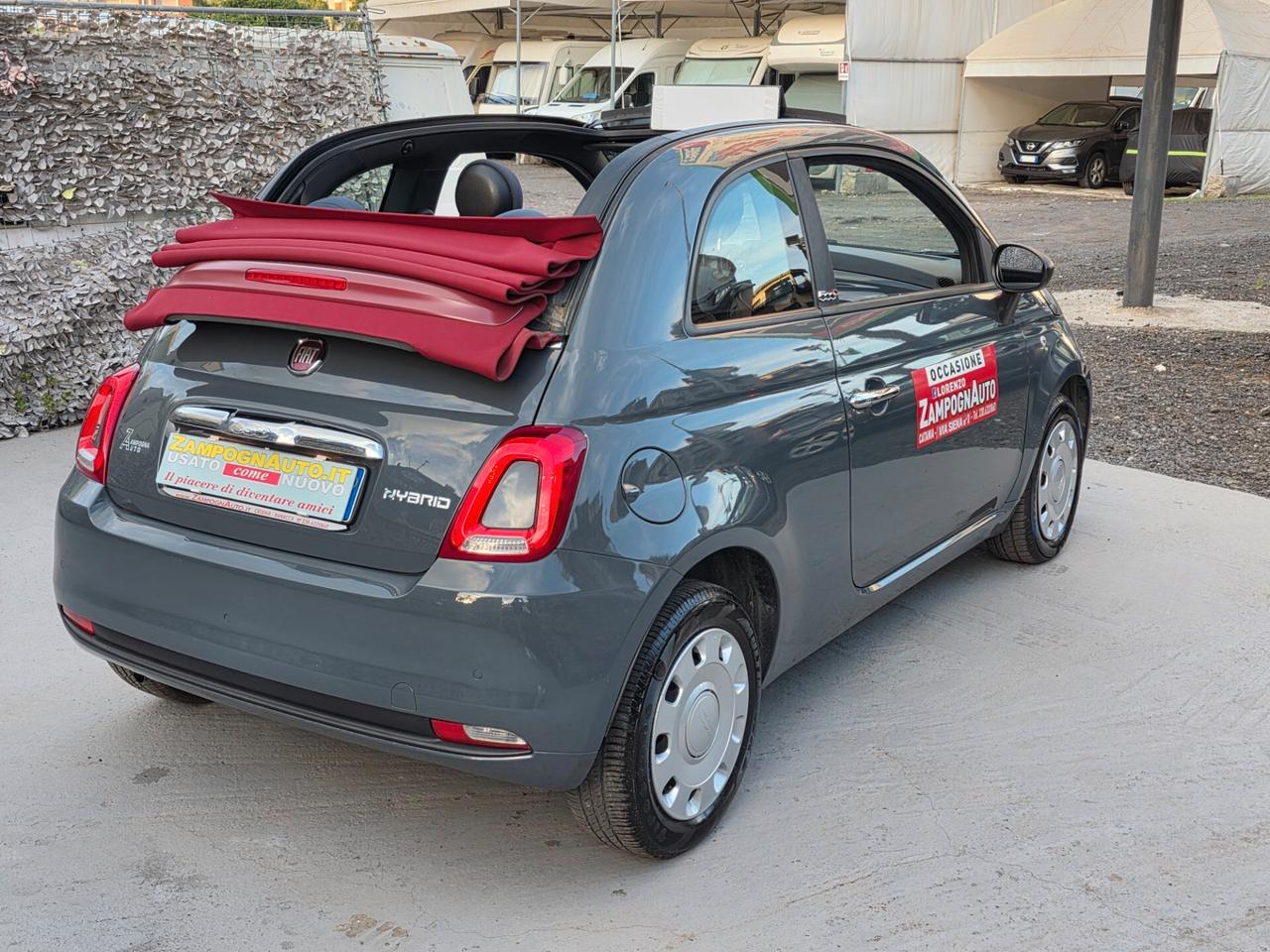 Fiat 500 C 1.0 Hybrid Dolcevita Cabrio ZampognAuto CT