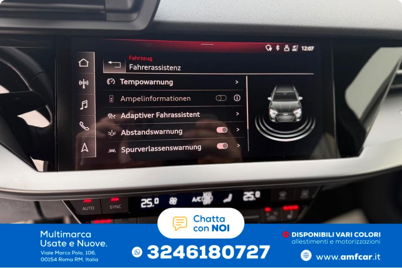 Audi A3 Sportback 30TDI S line S tronic