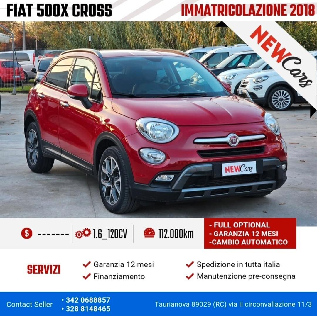 Fiat 500X 1.6 MultiJet 120 CV DCT Cross