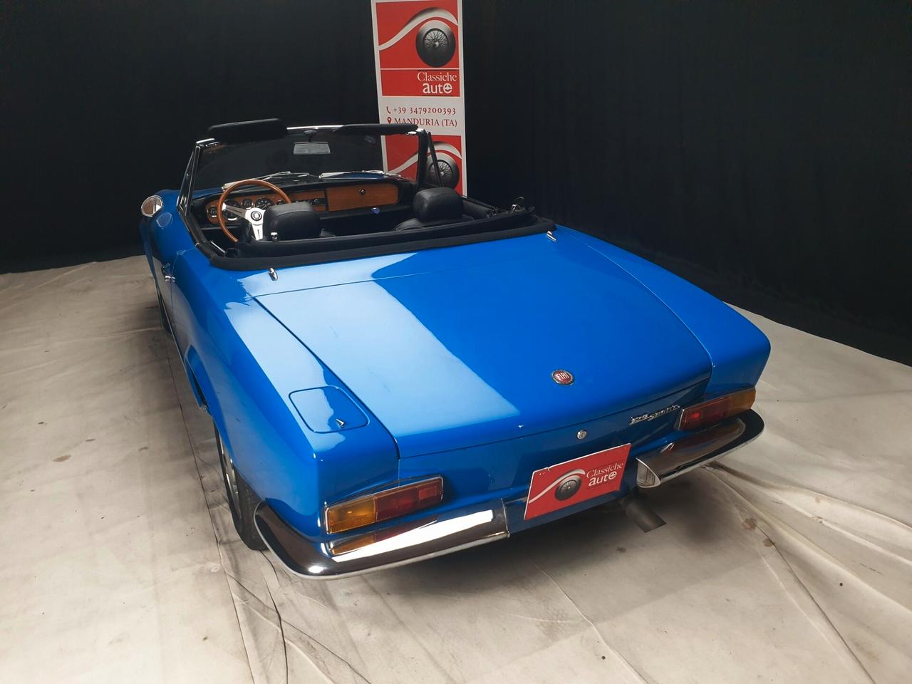 Fiat 124 Spider 1.4cc certif. ASI con C.R.S