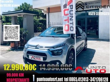 Citroen C3 BlueHDi 100 S&S Feel pack