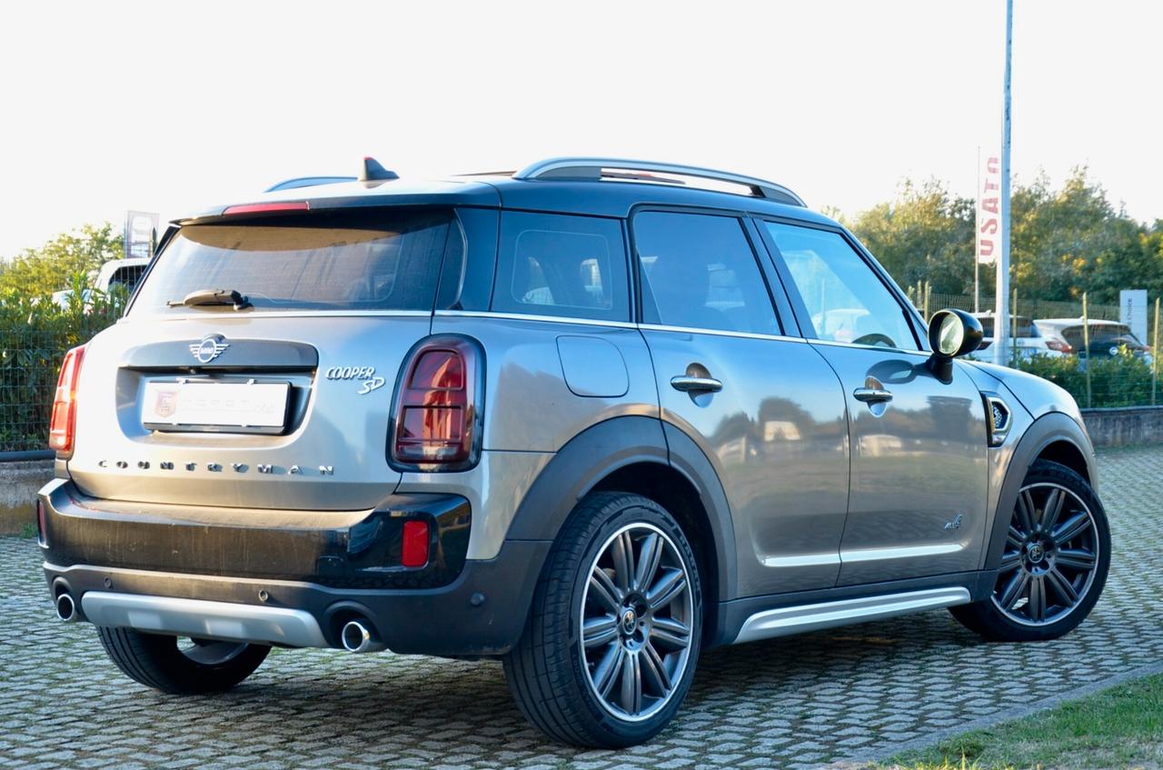 MINI COUNTRYMAN 2.0 COOPER SD HYPE ALL4 190cv AUTO, EURO 6D, SERVICE DIMOSTRABILI, UFF ITALIANA, TETTO, LUCI AMBIENTE, APPLE CAR PLAY, PERMUTE