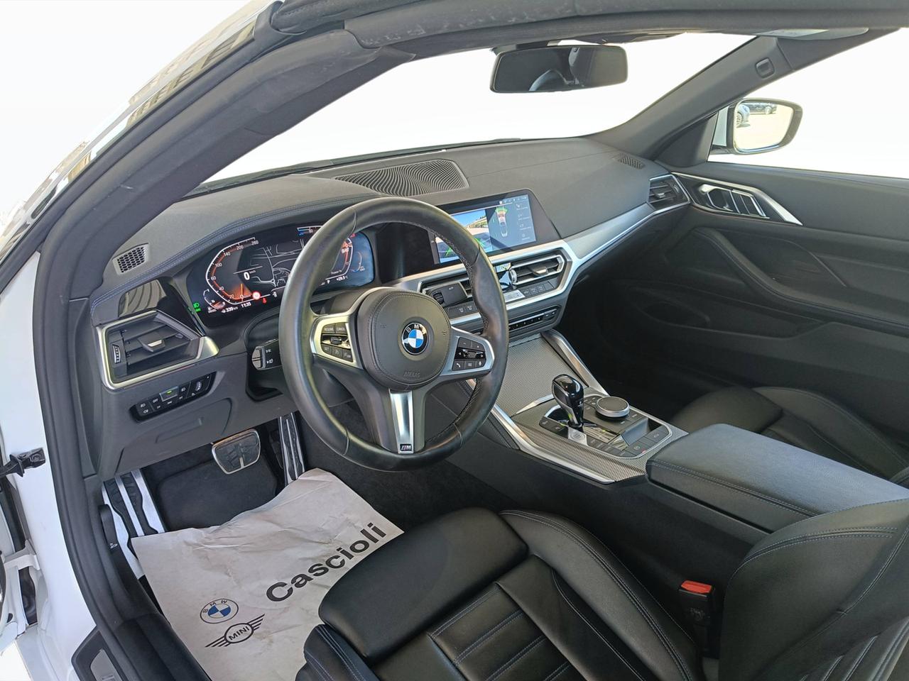 BMW Serie 4 G23 2020 Cabrio - 420d Cabrio mhev 48V Msport auto