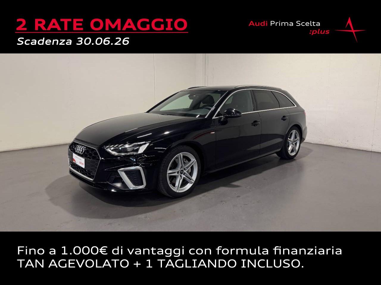 AUDI A4 AVANT 40 TDI MHEV S LINE EDITION QUATTRO S-TRONIC