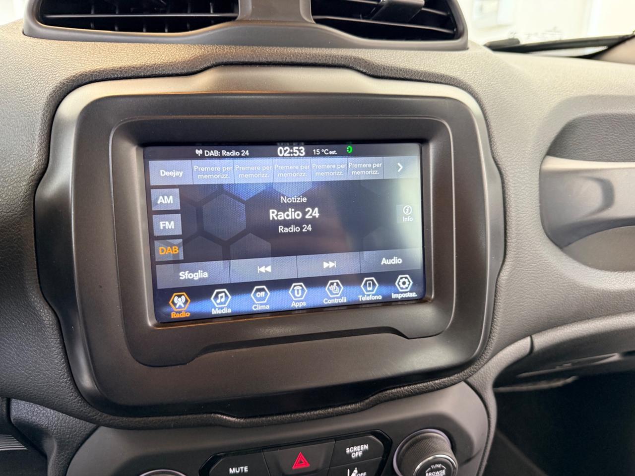 Jeep Renegade 2.0 Mjt 140CV 4X4 Limited Uconn 8.4