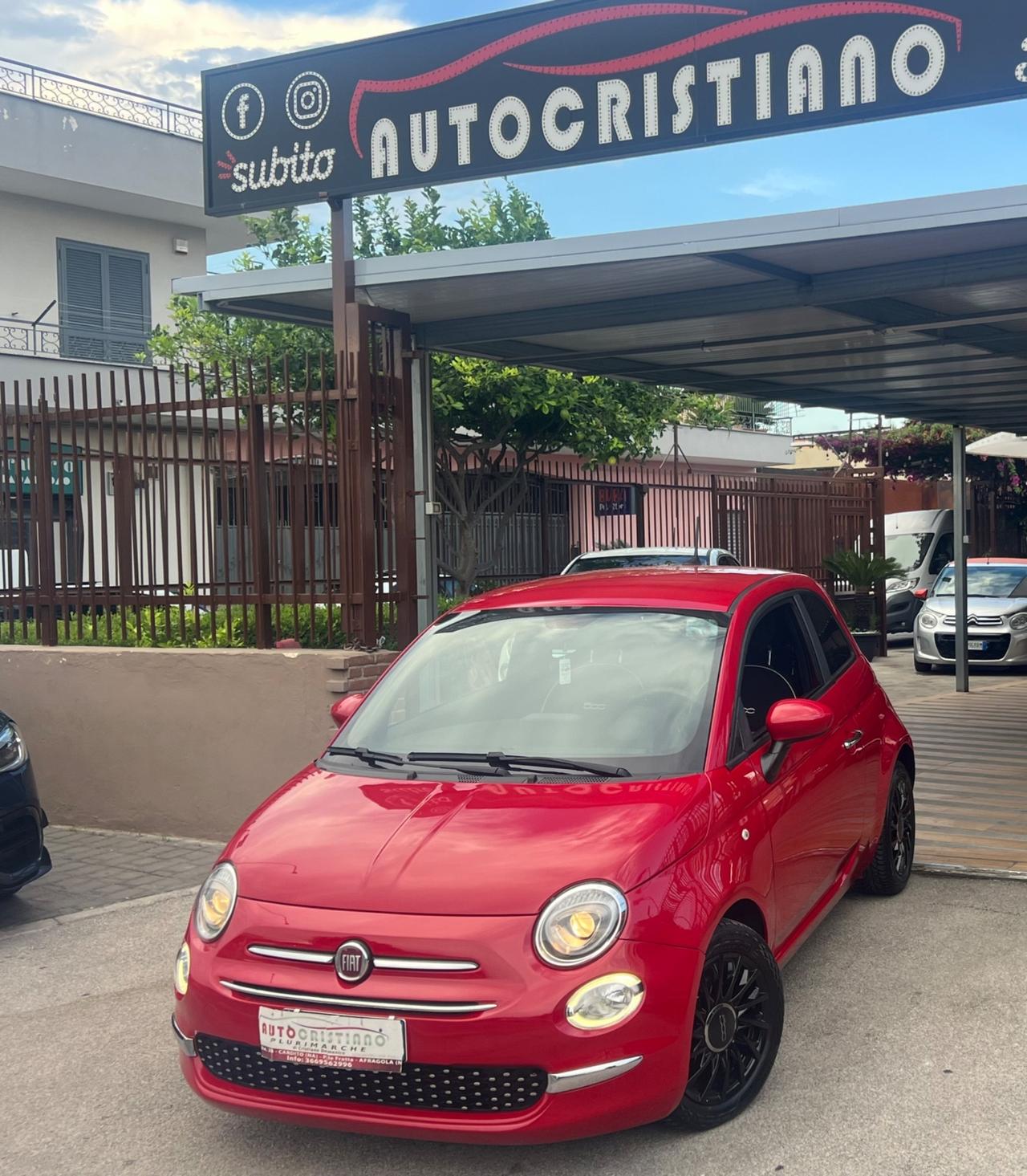 Fiat 500 1.0 Hybrid Red