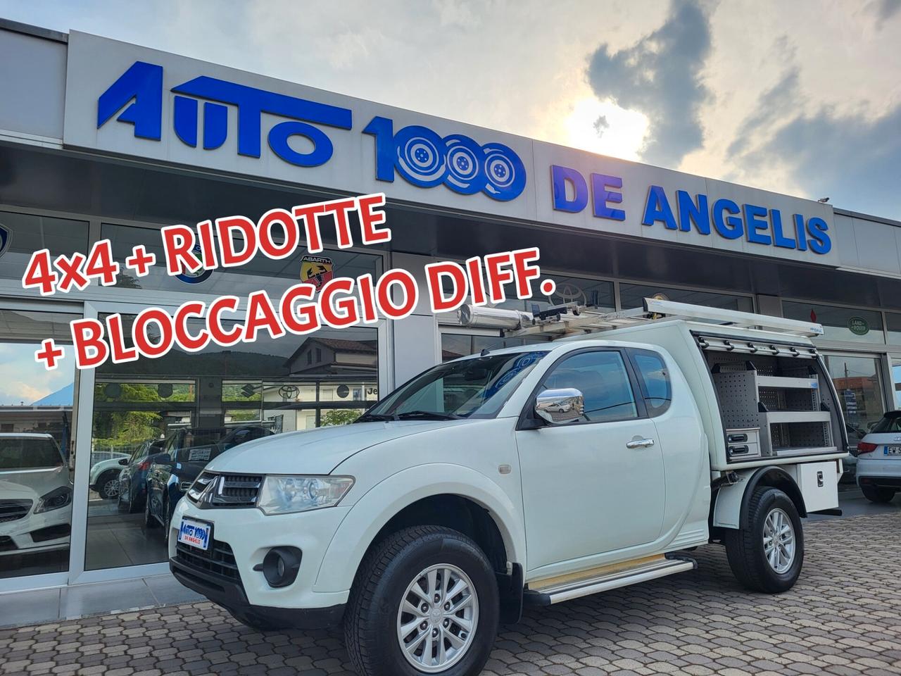 Mitsubishi L200 2.5 DI-D 178 CV 4X4 RIDOTTE BLOCCAGGIO - 4 POSTI