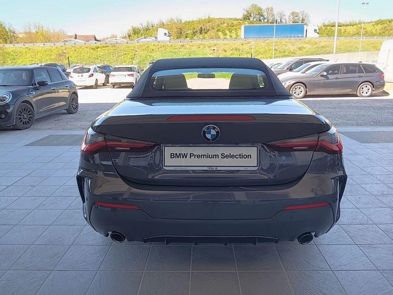 BMW Serie 4 420d Cabrio mhev 48V Msport auto