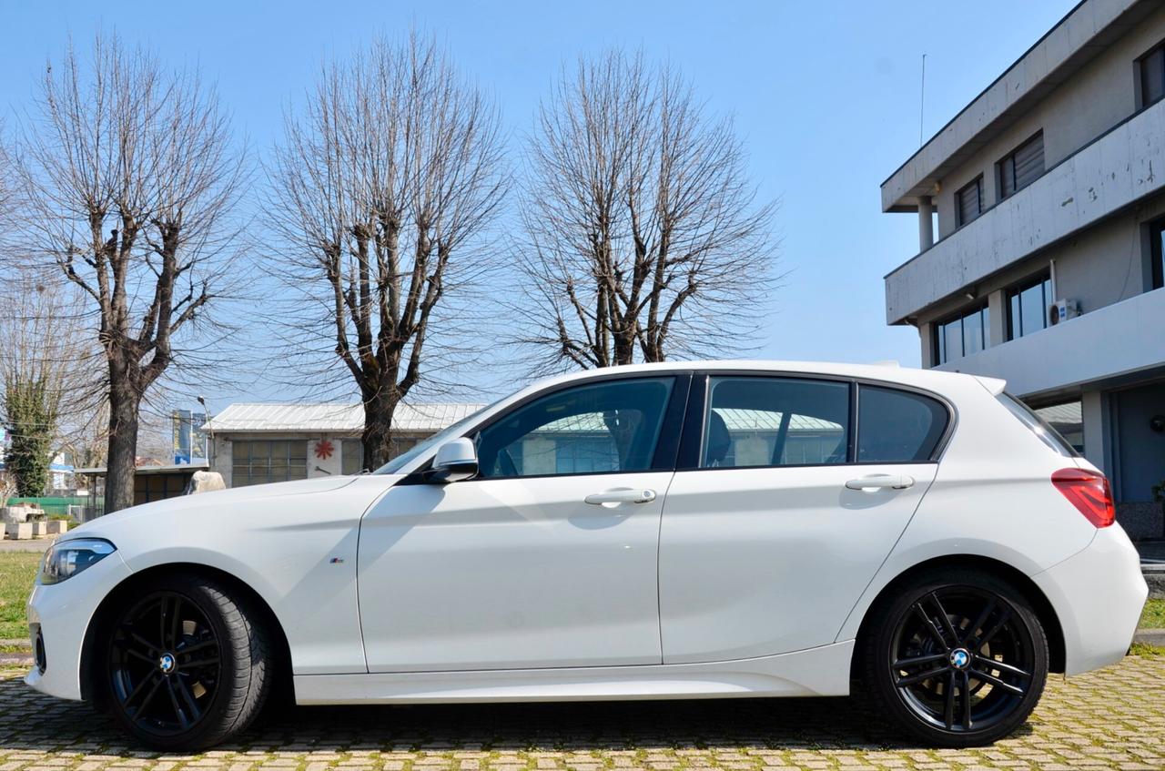 BMW 118d 2.0 MSPORT 150cv AUT, UNICOPROPRIETARIO, SERVICE BMW, UFF ITALIANA, EURO 6C, FULL LED, PELLE, PERMUTE