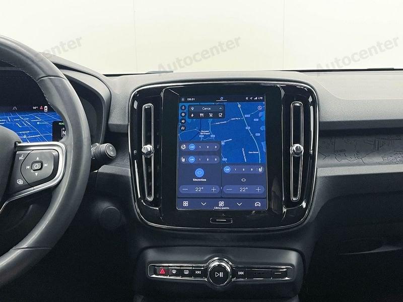 Volvo XC40 Recharge XC40 PURE ELETTRIC SINGLE MOTOR FWD PLUS **AUTOCARRO 4 POSTI**