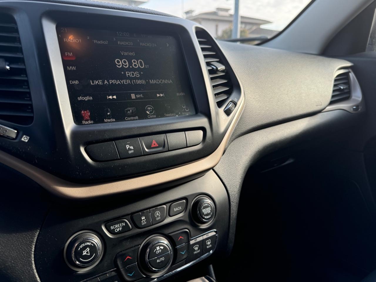 Jeep Cherokee 2.0 Mjt II 170CV 4WD Active Drive Limited